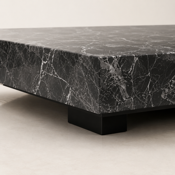 Roman - Rectangular Slate Stone Coffee Table