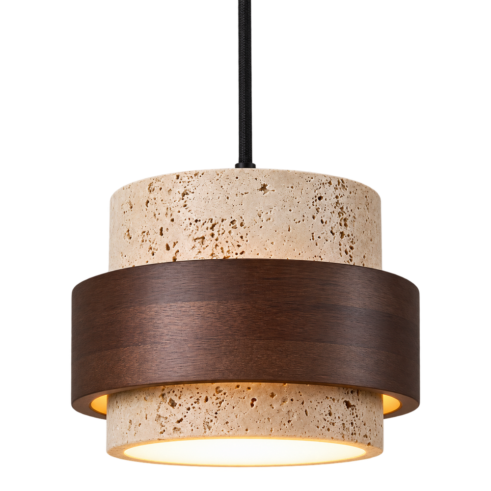 Tessa - Travertine Pendant Light