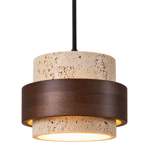 Tessa - Travertine Pendant Light