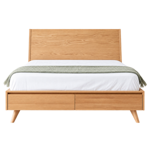 Joey - White Oak Storage Bed