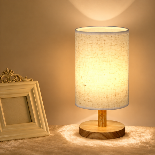 Aiko - Bamboo Fabric Table Lamp