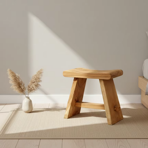 Toma - Solid Teak Wood Stool