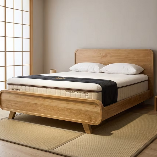 Soren - Solid Teak Platform Bed Frame