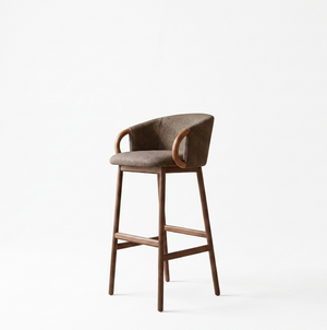 Luca - Teak Bar Chair