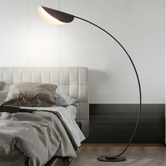 Elio - Black Arc Floor Lamp - image 3