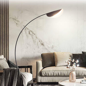 Elio - Black Arc Floor Lamp - image 5