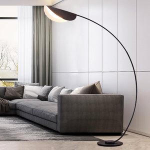 Elio - Black Arc Floor Lamp - image 6