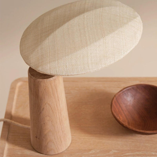 Hana - Wabi Sabi Wood Table Lamp