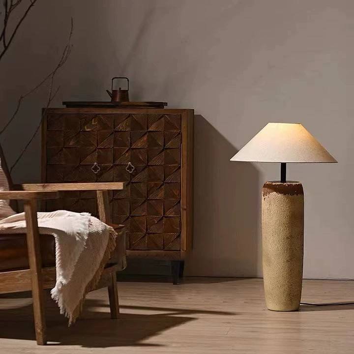 Kira - Wabi Sabi Ceramic Floor Lamp