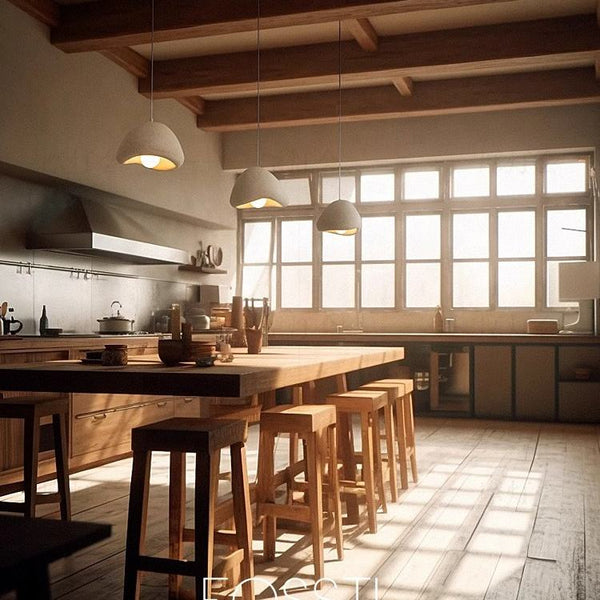 Luna - Wabi Sabi Ceramic Pendant Light