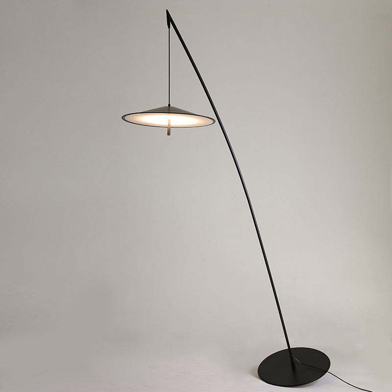 Cove - Arc Fishing Floor Lamp
