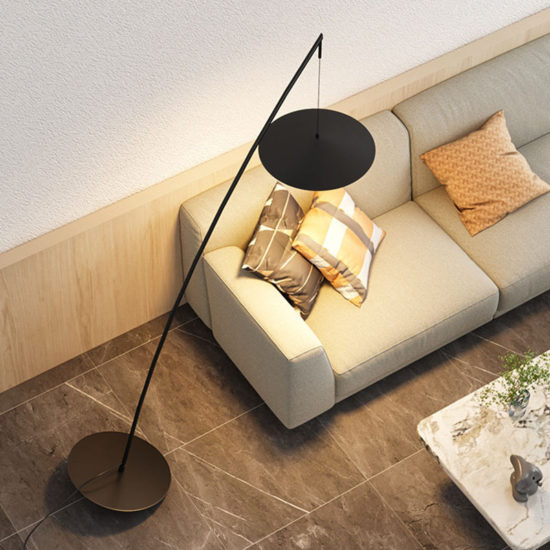 Cove - Arc Fishing Floor Lamp