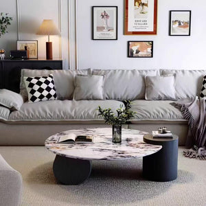 Orla - Round Marble Coffee Table
