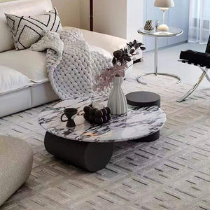 Orla - Round Marble Coffee Table