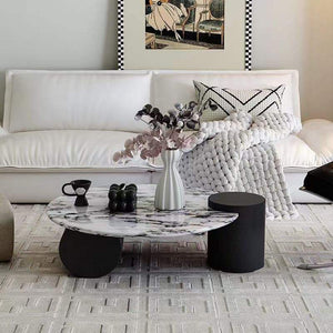 Orla - Round Marble Coffee Table