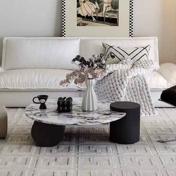 Orla - Round Marble Coffee Table
