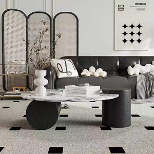 Orla - Round Marble Coffee Table