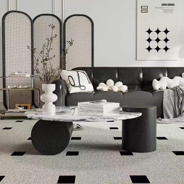 Orla - Round Marble Coffee Table