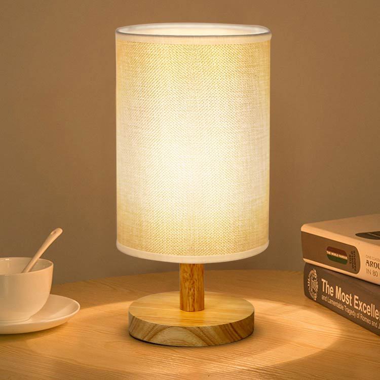 Aiko - Bamboo Fabric Table Lamp