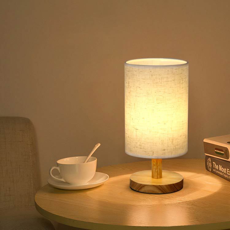 Aiko - Bamboo Fabric Table Lamp