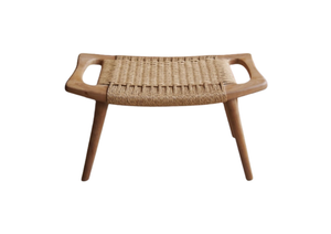Eden - Handmade Teak Accent Stool