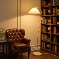 Freya - Pleated Shade Floor Lamp