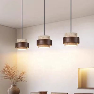 Tessa - Travertine Pendant Light