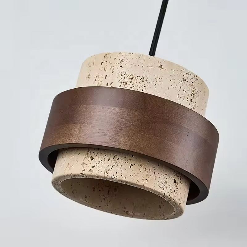 Tessa - Travertine Pendant Light