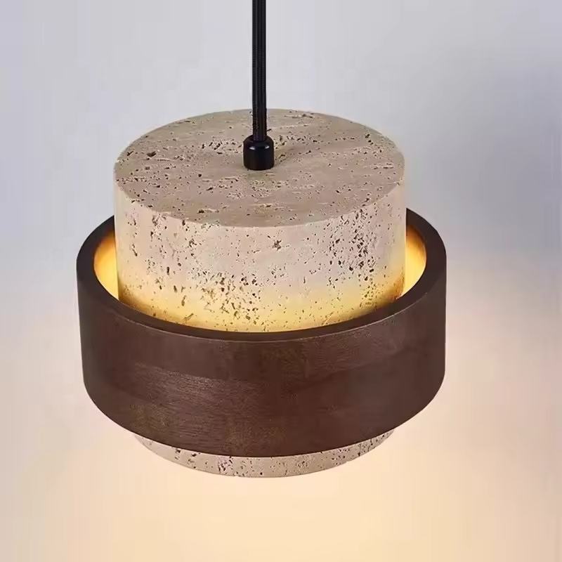 Tessa - Travertine Pendant Light