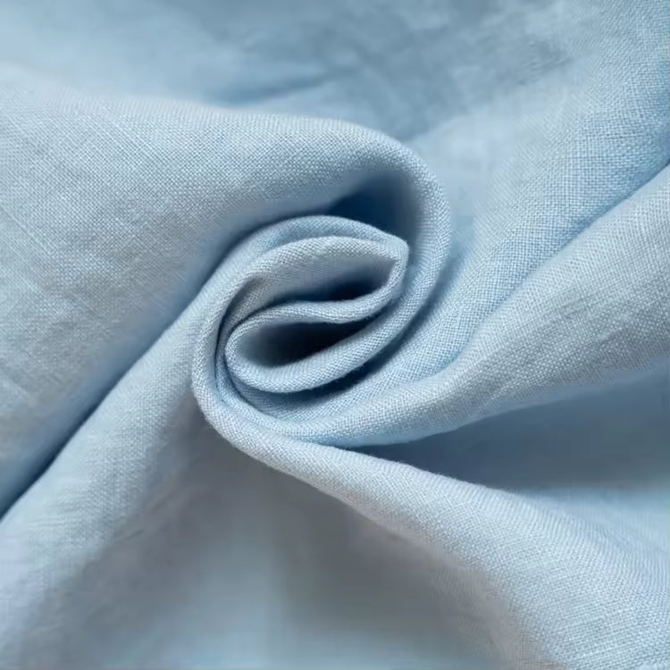 Clara - French Linen Bedding Set in Blue