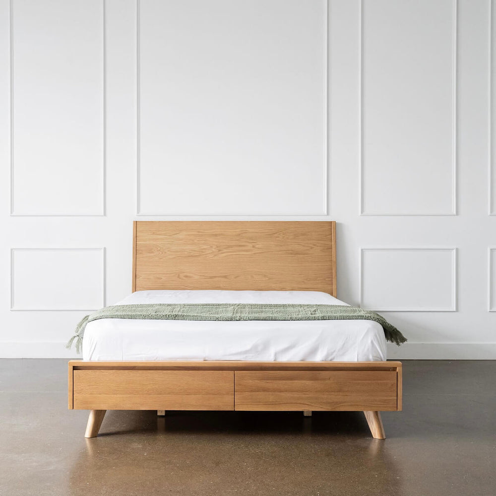 Queen Size Storage Bed