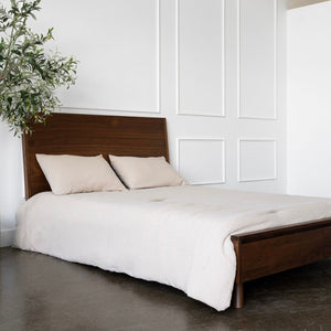 Joey Walnut Storage Bed