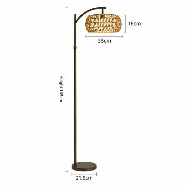 Arden - Adjustable Vintage Floor Lamp