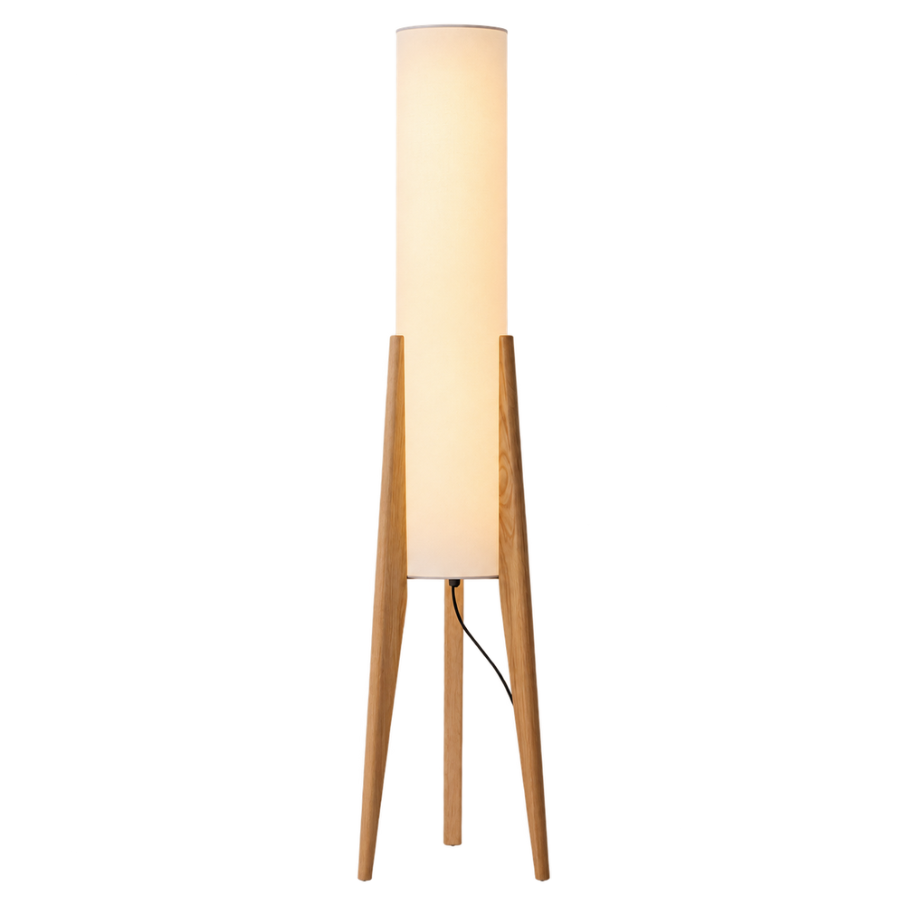 Nara - Wabi Sabi Wood Floor Lamp